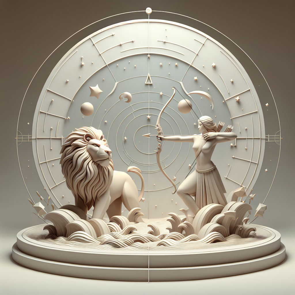 Lion et Sagittaire