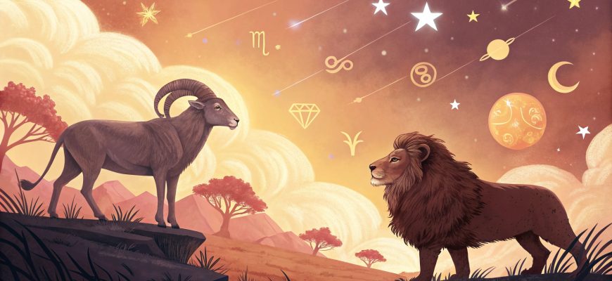 Bélier et Lion
